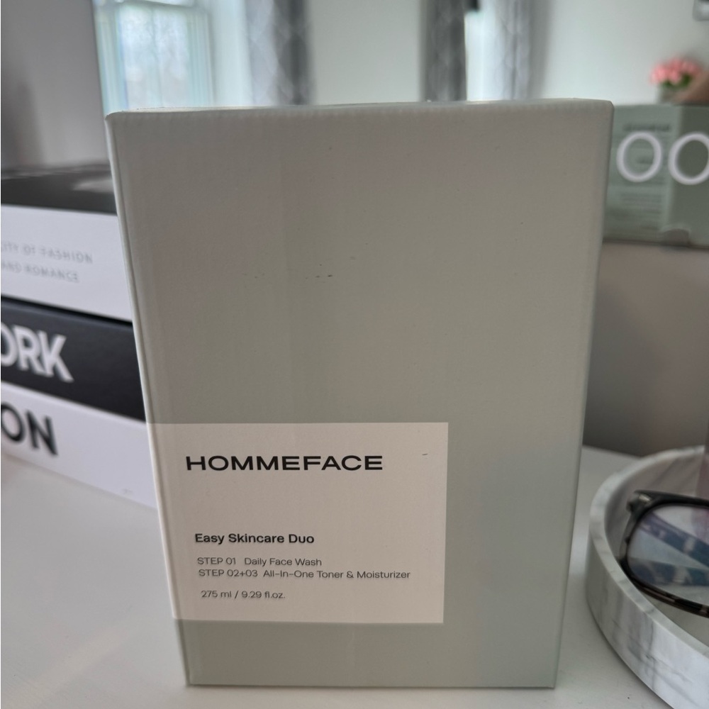 Mens skincare duo set